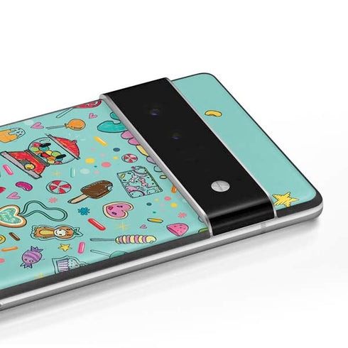 Disney Wreck-it Ralph Vanellope Sugar Icons Google Pixel 6 Skin